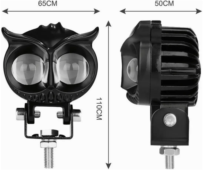 KIT X 2 BÚHO LED BICOLOR – LUZ EXPLORADORA PARA CARRO Y MOTO