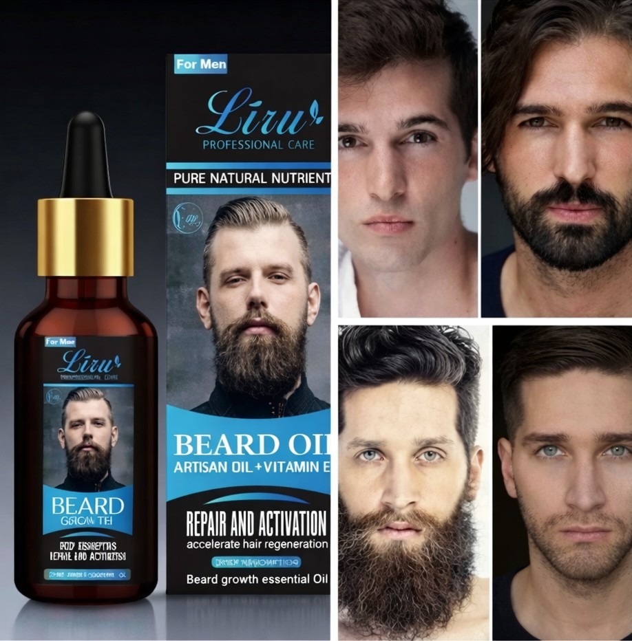 TÓNICO NATURAL PARA CRECIMIENTO DE BARBA Y BIGOTE