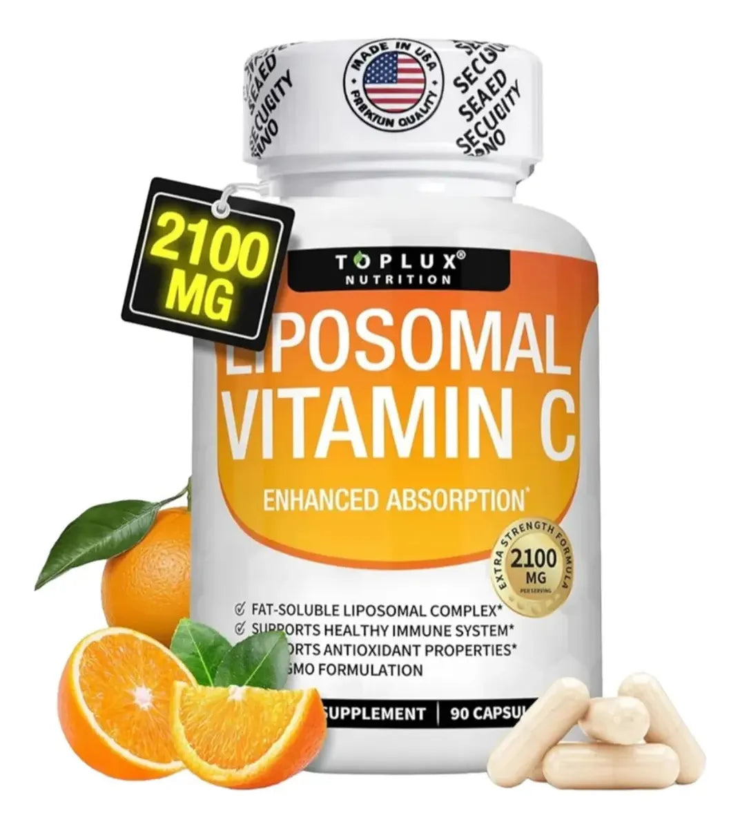 VITAMINA C LIPOSOMAL (2100 MG) 90 CAPS
